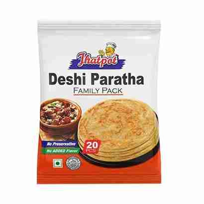 Jhatpot Deshi Paratha 20 pcs 1200 gm