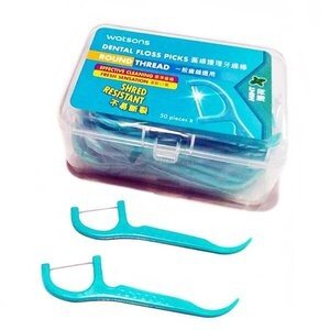Watsons Dental Floss Picks 50pcs Big