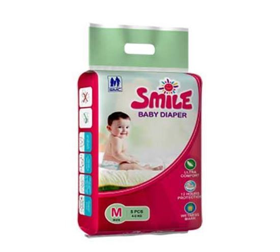 SMC Smile Baby Diaper Belt 4-9 kg (M) 5 Pieces