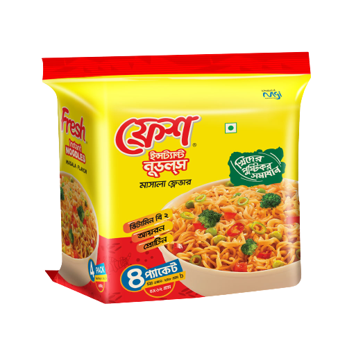 Fresh Instant Noodles 248gm 4pcs ( Free Box )