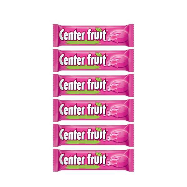 Center Fruit Strawberry Chewing Gum 6 pcs 120 gm