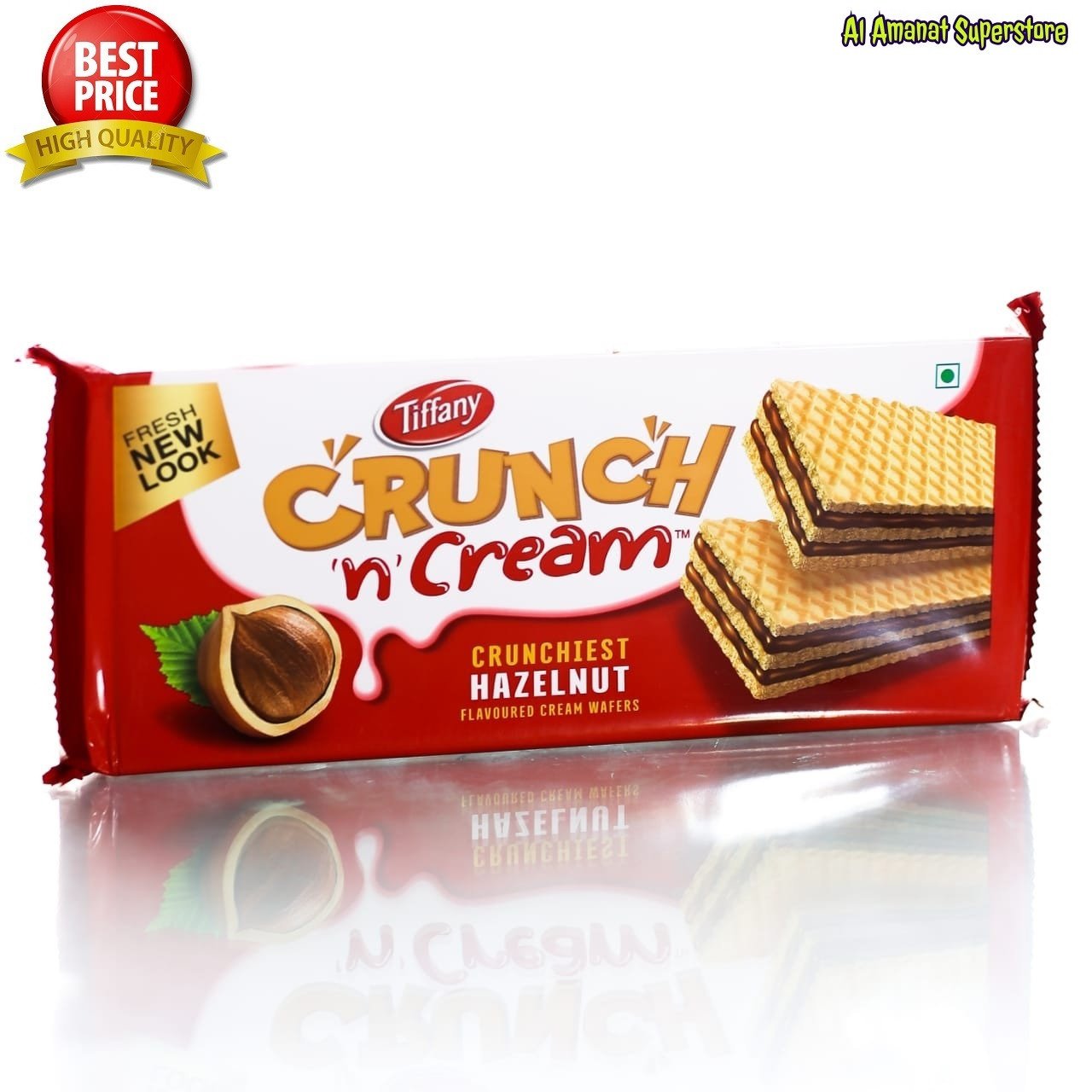 Tiffany Crunch & Cream Hazelnut Wafer 153gm