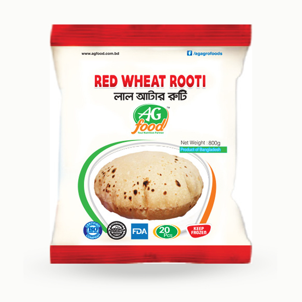 AG Food Red Wheat Rooti 800 gm