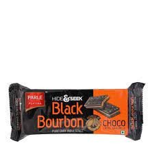 Parle Hide & Seek Black Bourbon Choco Creme Biscuit 100 gm